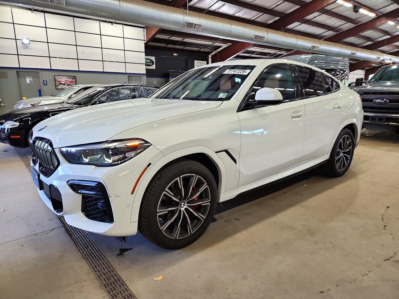 2022 BMW X6 VIN 5UXCY6C03N9J65417 — COPART salvage auction photo