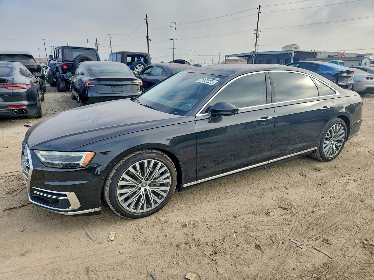 2019 Audi A8 VIN WAU8DAF86KN011887 — COPART salvage auction photo