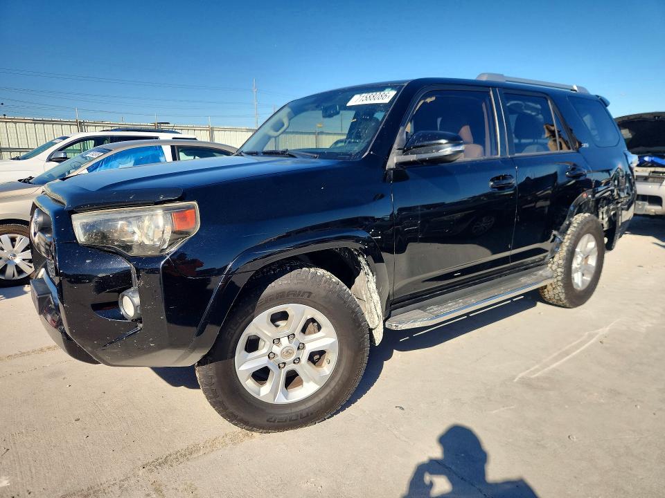 2016 Toyota 4runner VIN JTEZU5JRXG5110357 — COPART salvage auction photo