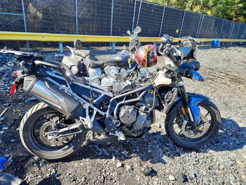 2023 Triumph Tiger VIN SMTE64DF1PTBA7111 COPART salvage auction — FRONT END, Az - Cert Of Title - Salvage, sold $1,350 on 2026-10-22 (photo 1)