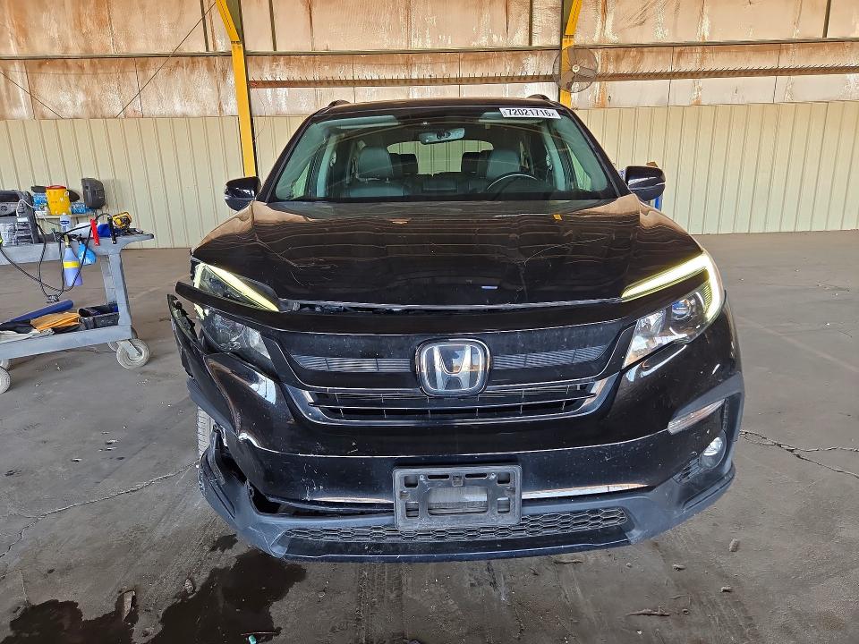 2022 Honda Pilot VIN 5FNYF5H28NB021448 COPART salvage auction — FRONT END, CA - CERTIFICATE OF TITLE (P), sold $7,100 on 2026-10-12 (photo 5)