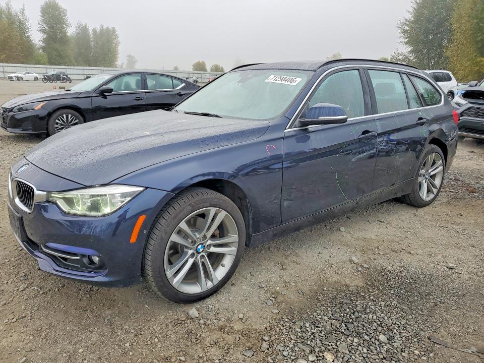 2017 BMW 3 series VIN WBA8K3C39HA022764 — COPART salvage auction photo
