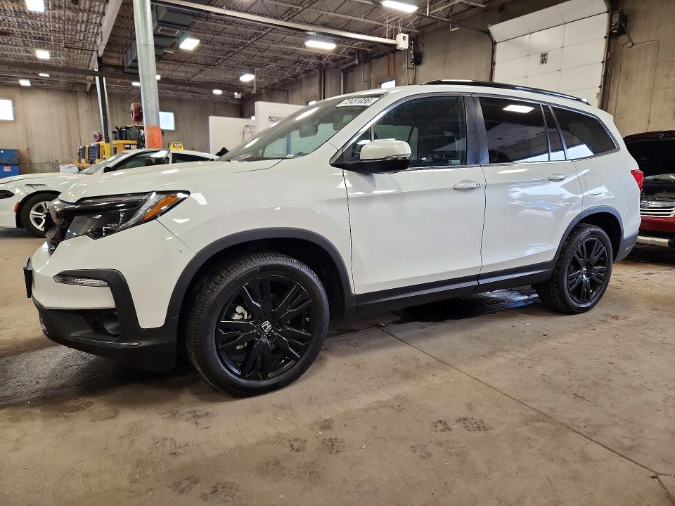 2021 Honda Pilot VIN 5FNYF6H20MB017561 — COPART salvage auction photo