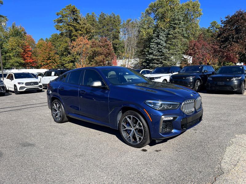 2021 BMW X6 VIN 5UXCY8C09M9H56302 — COPART salvage auction photo