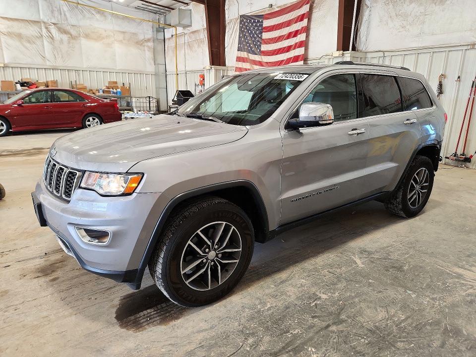 2018 Jeep Grand cherokee VIN 1C4RJFBG8JC379573 — COPART salvage auction photo