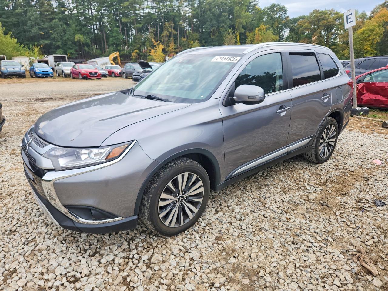 2020 Mitsubishi Outlander VIN JA4AZ3A37LZ025136 — COPART salvage auction photo