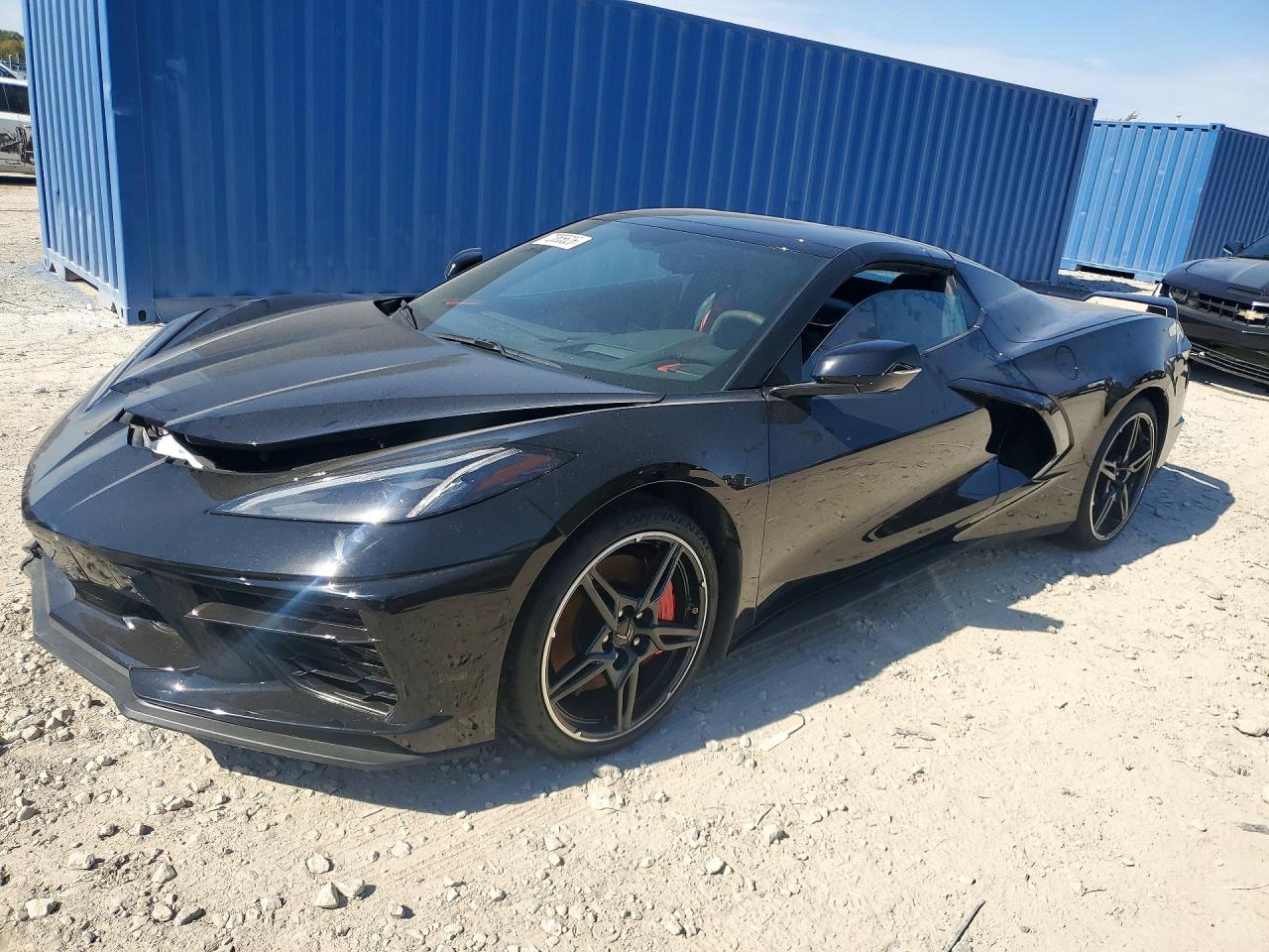 2021 Chevrolet Corvette Stingray VIN 1G1YB3D4XM5109885 — COPART salvage auction photo