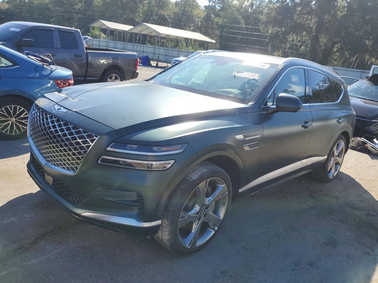 2023 Genesis GV80 VIN KMUHCESC9PU124847 — COPART salvage auction photo