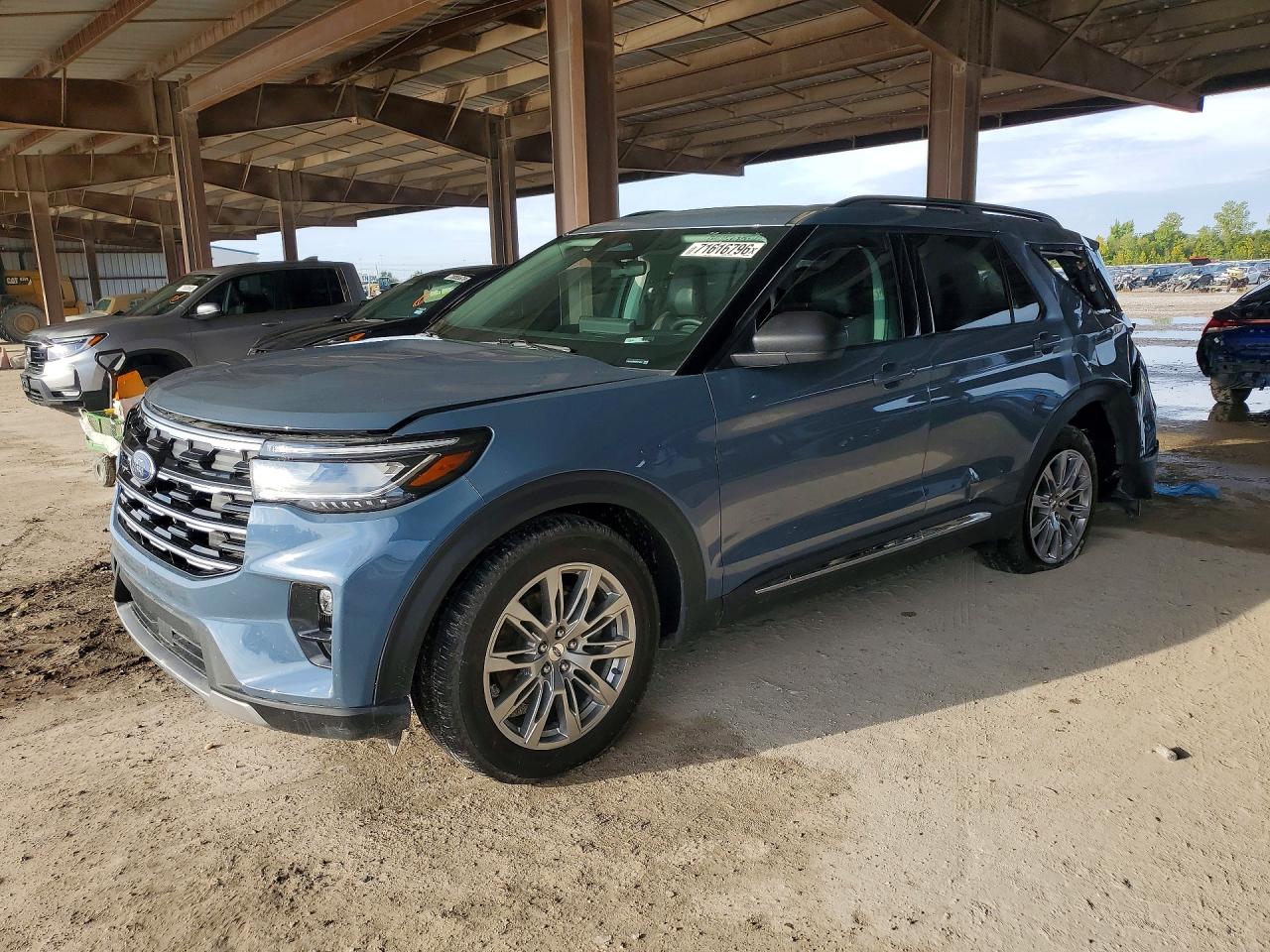 2025 Ford Explorer VIN 1FMUK8DH5SGC74651 — COPART salvage auction photo