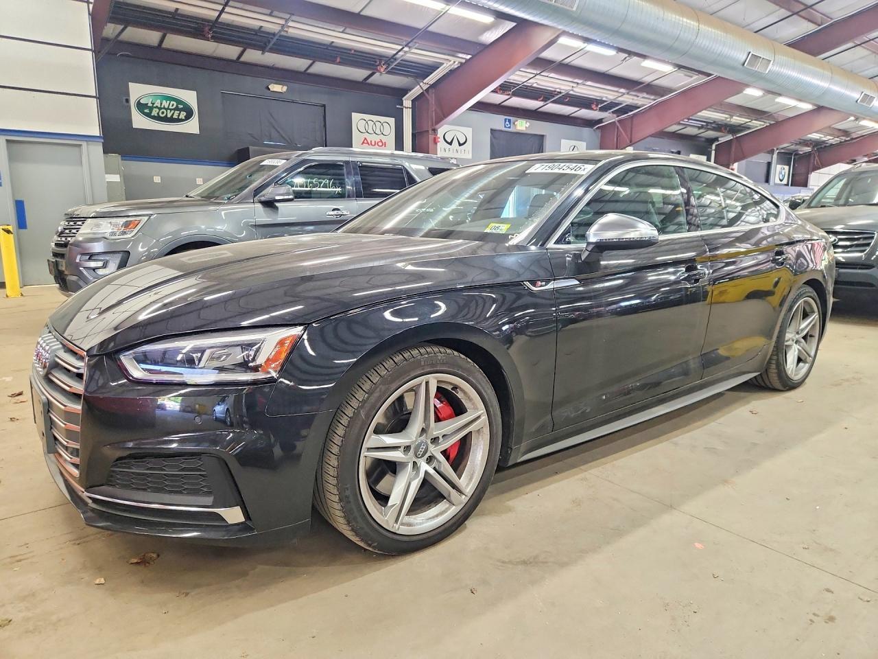 2019 Audi S5 VIN WAUB4CF54KA001955 — COPART salvage auction photo