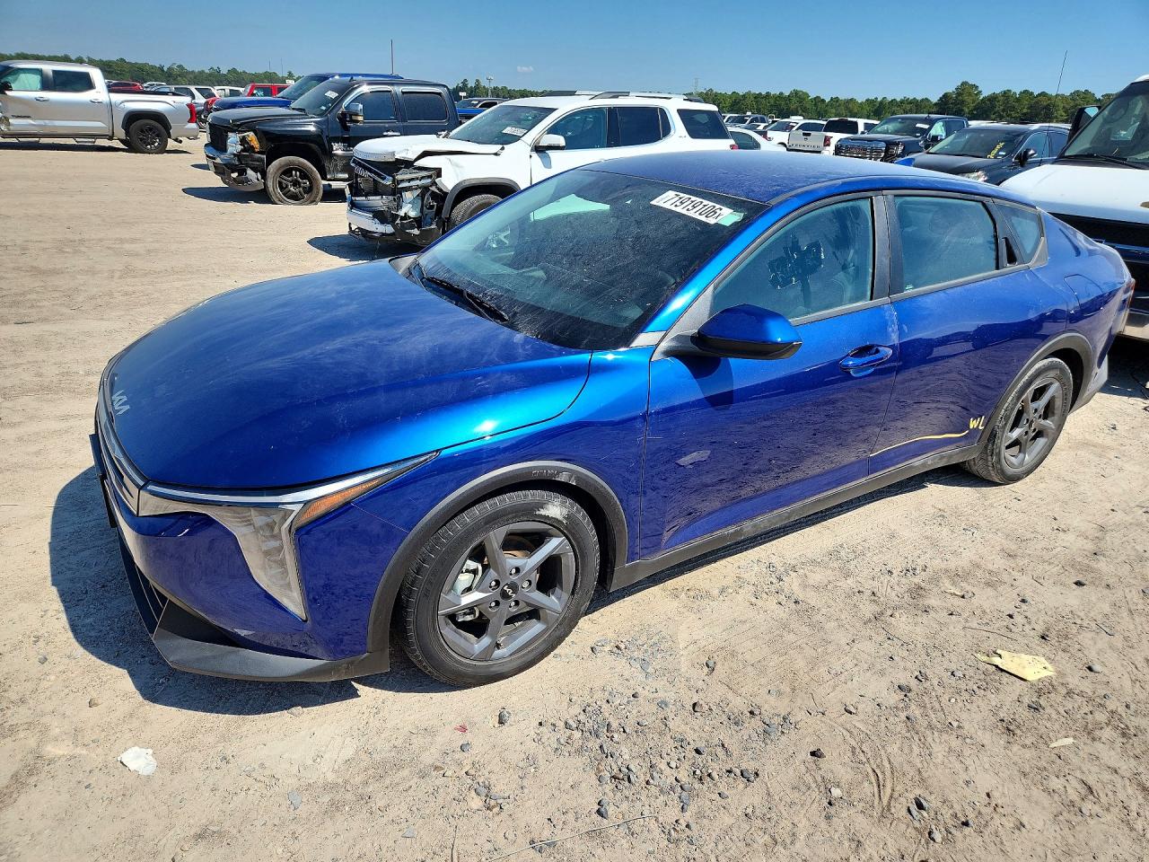 2025 Kia K4 VIN 3KPFT4DE0SE049854 — COPART salvage auction photo