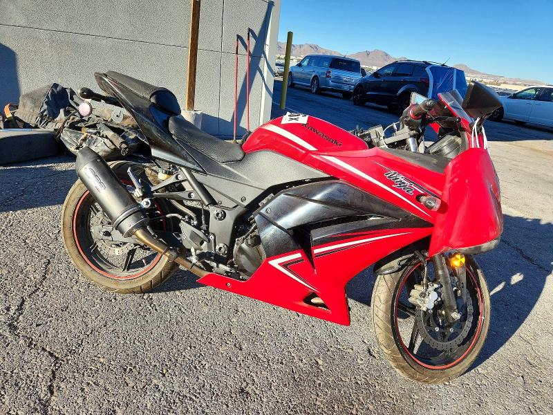 2012 Kawasaki Ninja VIN JKAEXMJ10CDAB7841 COPART salvage auction — MINOR DENT/SCRATCHES, Nv - Certificate Of Title, sold $20 on 2026-10-06 (photo 1)