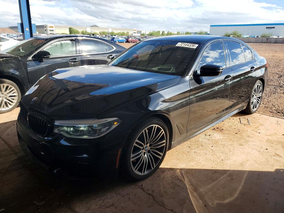 2019 BMW 5 series VIN WBAJE5C53KWW34300 — COPART salvage auction photo