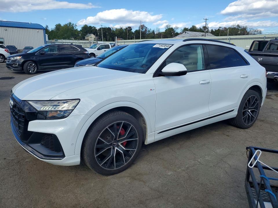 2020 Audi Q8 VIN WA1FVAF12LD021988 — COPART salvage auction photo