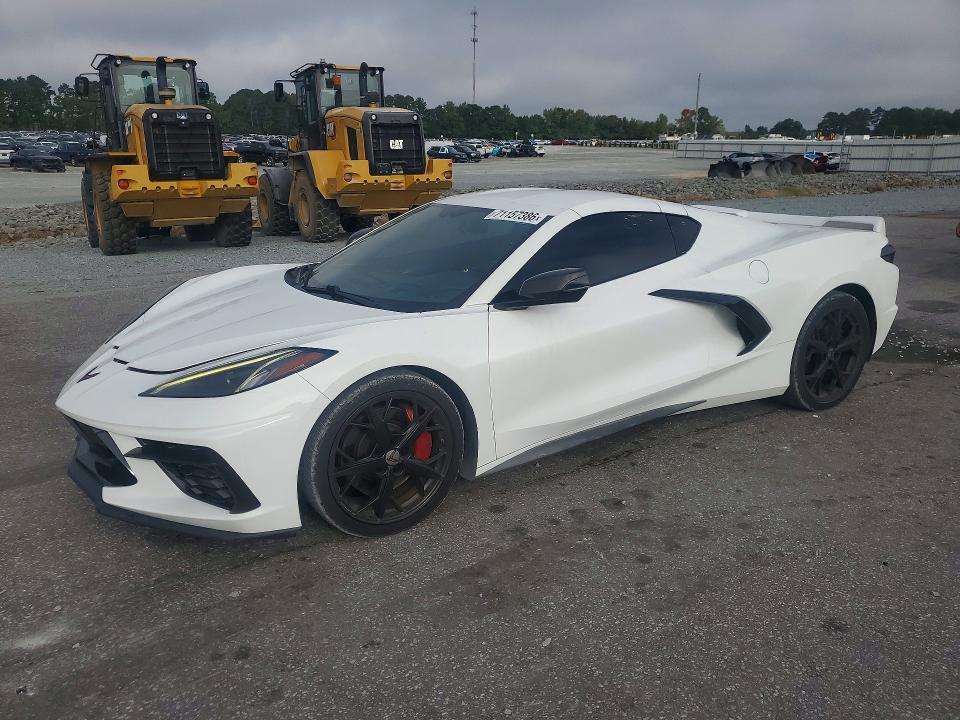 2020 Chevrolet Corvette VIN 1G1Y82D42L5113582 — COPART salvage auction photo
