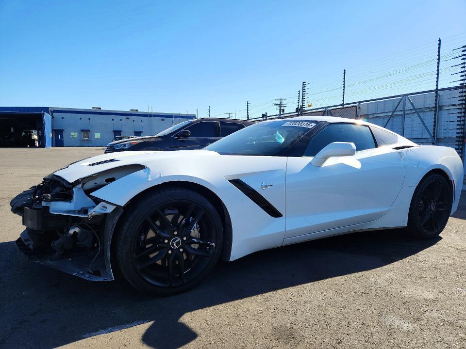 2016 Chevrolet Corvette stingray VIN 1G1YA2D72G5121458 — COPART salvage auction photo