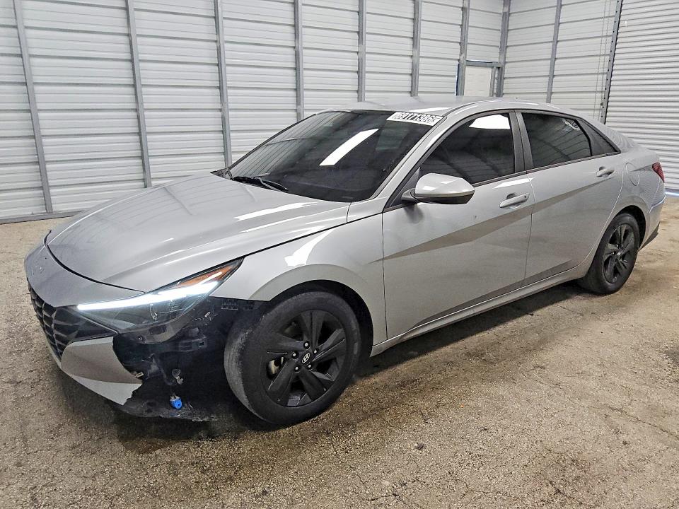 2021 Hyundai Elantra VIN 5NPLM4AG2MH027505 — COPART salvage auction photo