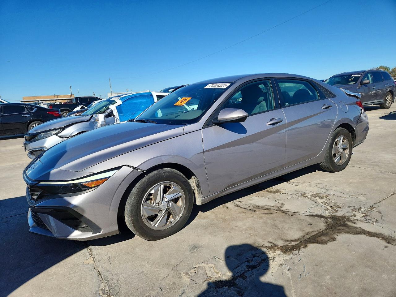 2025 Hyundai Elantra VIN KMHLL4DG4SU015689 — COPART salvage auction photo