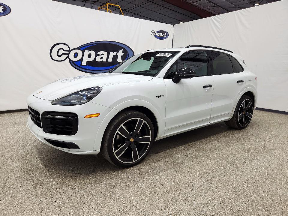 2020 Porsche Cayenne VIN WP1AE2AY4LDA22570 — COPART salvage auction photo