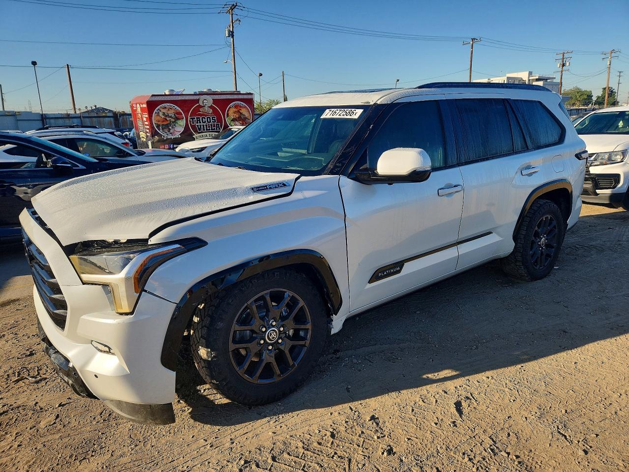 2023 Toyota Sequoia VIN 7SVAAABA4PX018280 — COPART salvage auction photo
