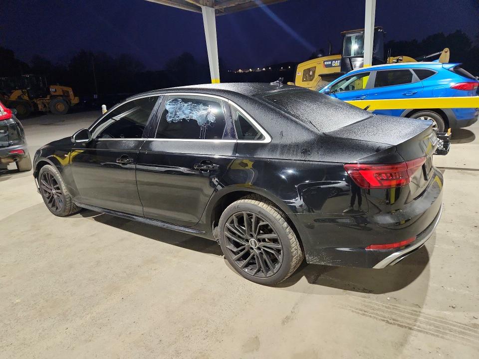 2019 Audi A4 VIN WAUDNAF4XKA051924 COPART salvage auction — FRONT END, NJ - CERTIFICATE OF TITLE, sold $1,550 on 2026-10-22 (photo 2)