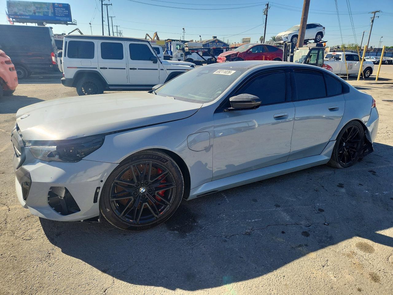 2026 BMW M5 VIN WBS83FK02TCV22294 — COPART salvage auction photo