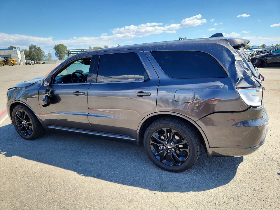 2020 Dodge Durango VIN 1C4SDHCT7LC431391 COPART salvage auction — REAR END, CA - SALVAGE CERTIFICATE, sold $8,800 on 2026-10-13 (photo 2)