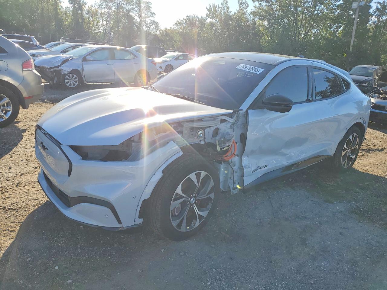 2023 Ford Mustang Mach-E VIN 3FMTK3SUXPMA87224 — COPART salvage auction photo