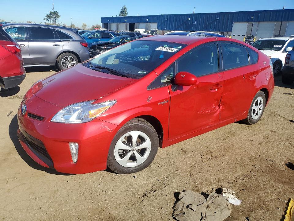 2015 Toyota Prius VIN JTDKN3DU3F0445995 — COPART salvage auction photo