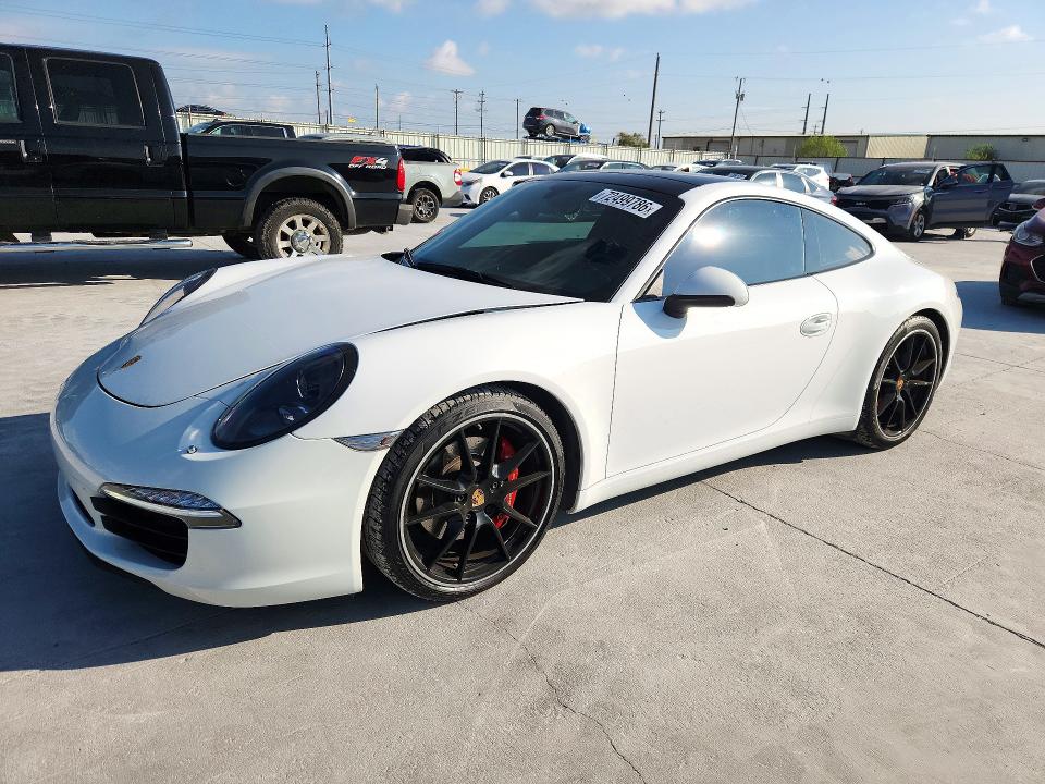 2014 Porsche 911 VIN WP0AB2A99ES120303 — COPART salvage auction photo