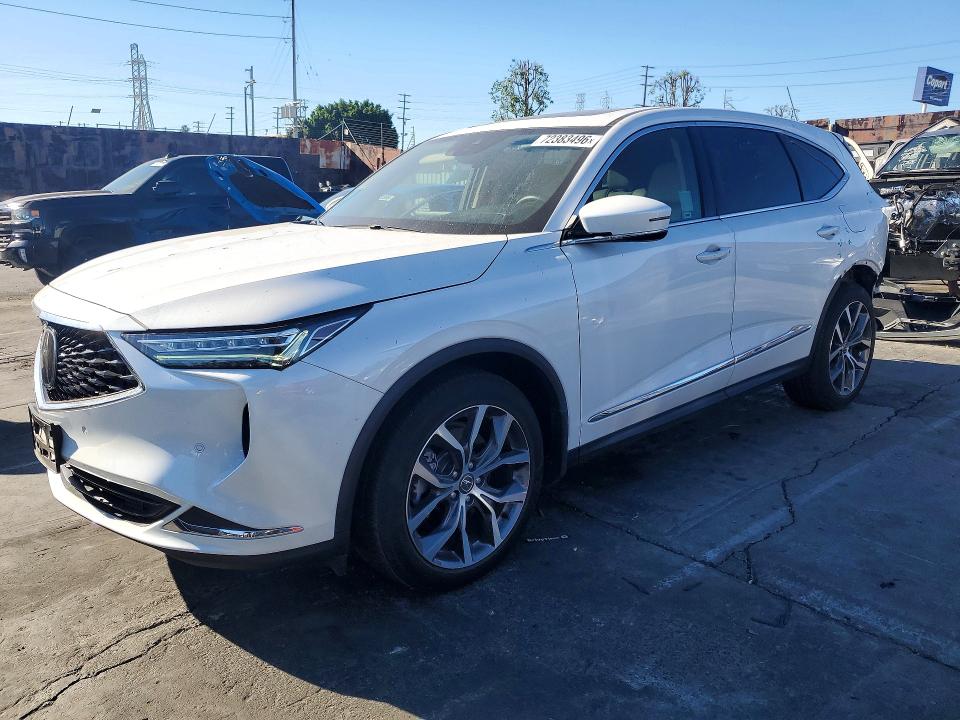 2023 Acura Mdx VIN 5J8YD9H4XPL003694 — COPART salvage auction photo
