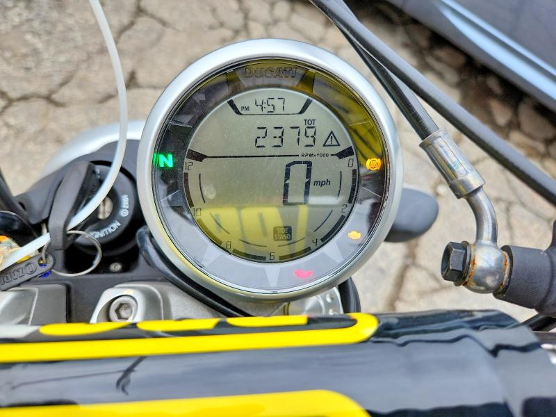2016 Ducati Scrambler VIN ML015ANM7GT005891 COPART salvage auction — MECHANICAL, GA - CERTIFICATE OF TITLE, sold $950 on 2026-10-15 (photo 7)