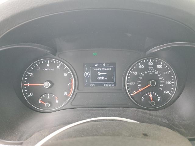 2018 Kia Optima VIN 5XXGT4L39JG245009 COPART salvage auction — HAIL, Tx - Certificate Of Title, sold $4,150 on 2026-07-15 (photo 9)