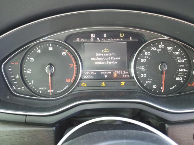 2020 Audi A4 VIN WAUDNAF44LA050754 COPART salvage auction — SIDE, PA - CERTIFICATE OF SALVAGE, sold $175 on 2026-07-28 (photo 9)