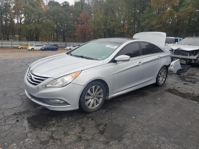 2014 Hyundai Sonata VIN 5NPEC4AC5EH893287 COPART salvage auction — REAR END, Salvage Title, sold $275 on 2026-07-24 (photo 1)
