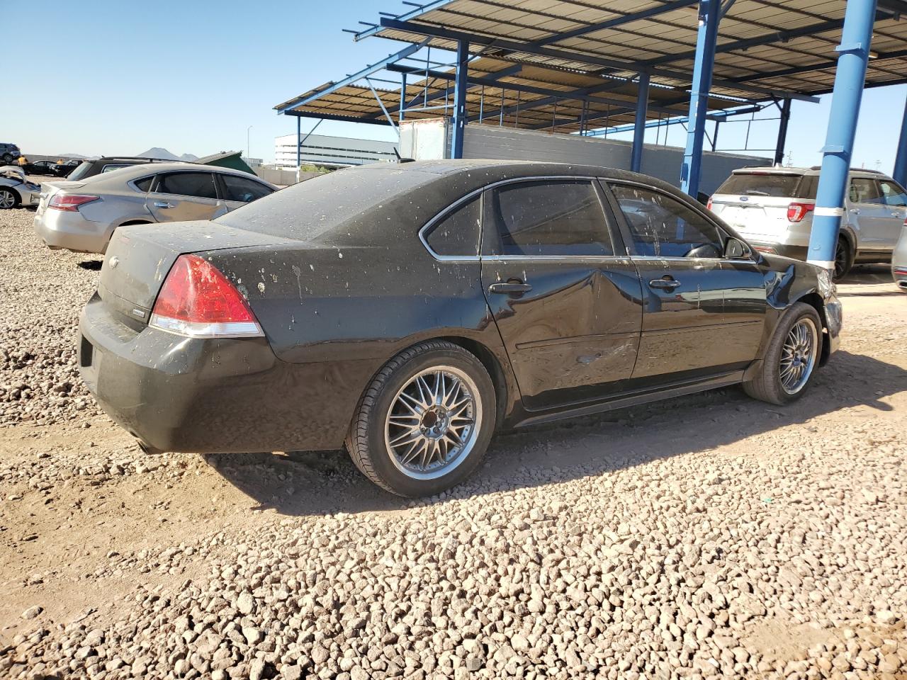 2014 Chevrolet Impala VIN 2G1WB5E35E1183369 COPART salvage auction — FRONT END, AZ - CERT OF TITLE - SALVAGE, sold $475 on 2024-12-10 (photo 3)