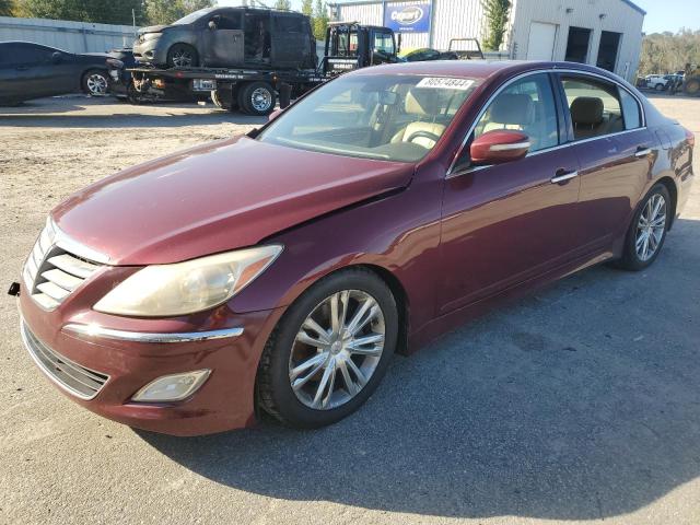 2012 Hyundai Genesis VIN KMHGC4DD6CU195007 COPART salvage auction — FRONT END, Id - Salvage Certificate Of Title, sold $225 on 2026-07-30 (photo 1)