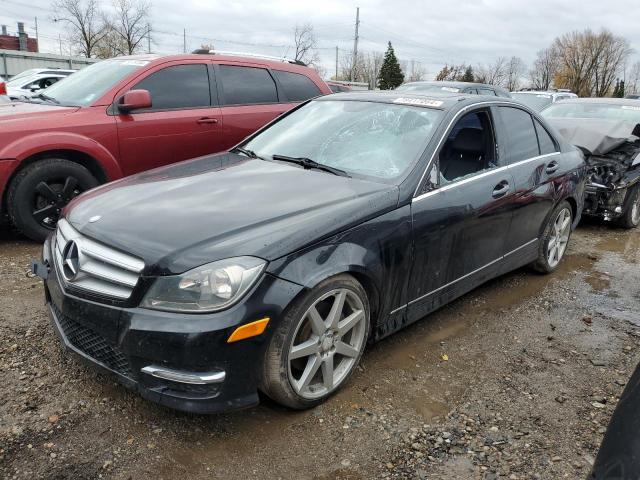2013 Mercedes-benz C class VIN WDDGF8AB9DR250808 COPART salvage auction — SIDE, Mi - Certificate Of Title, sold $2,150 on 2026-08-07 (photo 1)