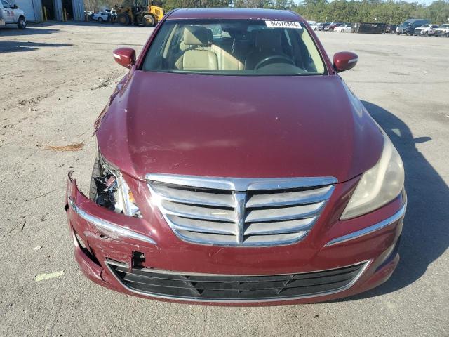2012 Hyundai Genesis VIN KMHGC4DD6CU195007 COPART salvage auction — FRONT END, Id - Salvage Certificate Of Title, sold $225 on 2026-07-30 (photo 5)