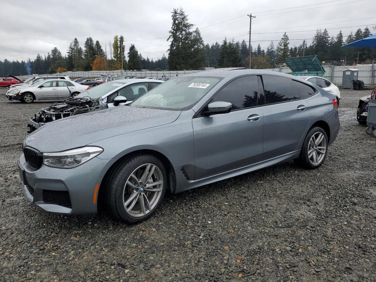 2018 BMW 6 SERIES VIN WBAJV6C53JBK07386 — COPART salvage auction photo