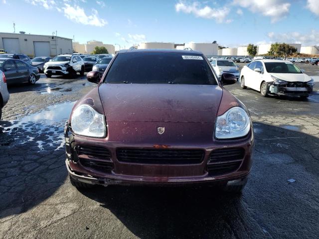 2005 Porsche Cayenne VIN WP1AA29P35LA23242 COPART salvage auction — VANDALISM, Ca - Non-Repairable Vehicle Cert, sold $275 on 2026-07-22 (photo 5)