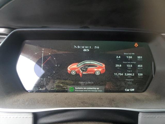 2015 Tesla Model s VIN 5YJSA1H17FFP68531 COPART salvage auction — WATER/FLOOD, Id - Salvage Certificate Of Title, sold $650 on 2026-07-28 (photo 9)