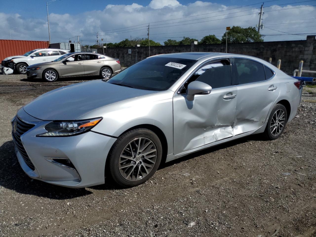 2018 LEXUS ES350 VIN 58ABK1GG9JU098844 — COPART salvage auction photo