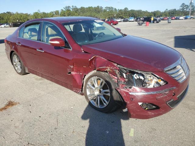 2012 Hyundai Genesis VIN KMHGC4DD6CU195007 COPART salvage auction — FRONT END, Id - Salvage Certificate Of Title, sold $225 on 2026-07-30 (photo 4)