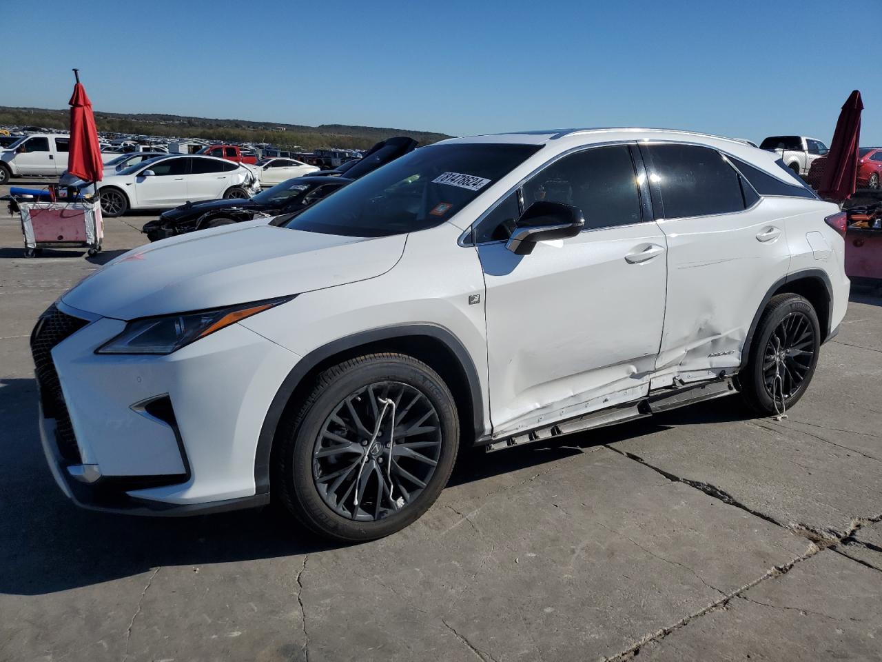 2019 LEXUS RX450 VIN 2T2BGMCA4KC036231 — COPART salvage auction photo