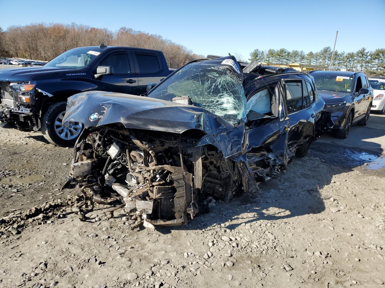 2025 BMW X5 M COMPE VIN 5YM13ET0XS9X59118 — COPART salvage auction photo