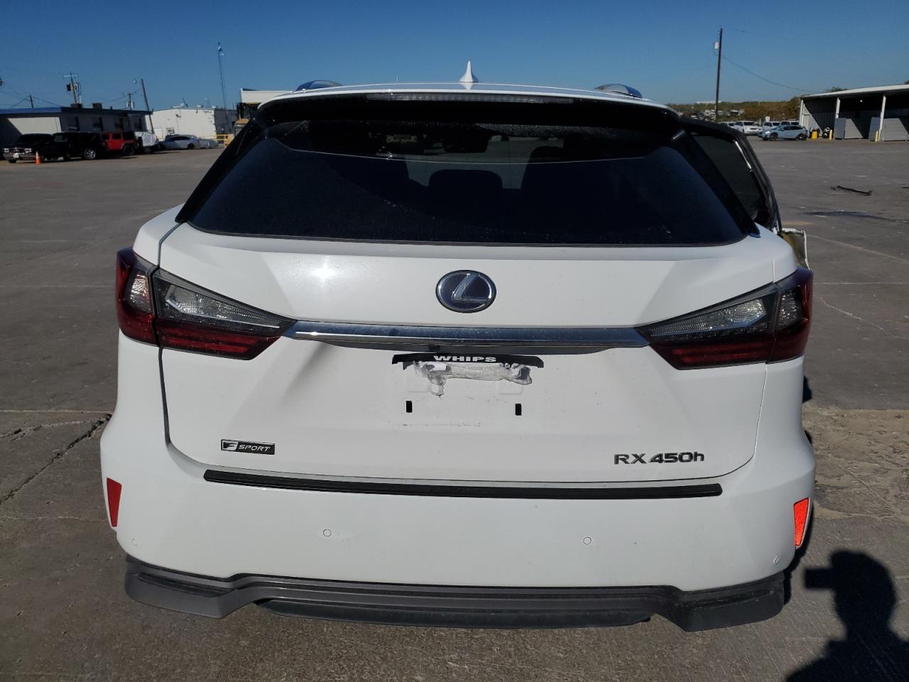 2019 LEXUS RX450 VIN 2T2BGMCA4KC036231 COPART salvage auction — SIDE, TX - SALVAGE VEHICLE TITLE, sold $15,300 on 2025-02-17 (photo 6)