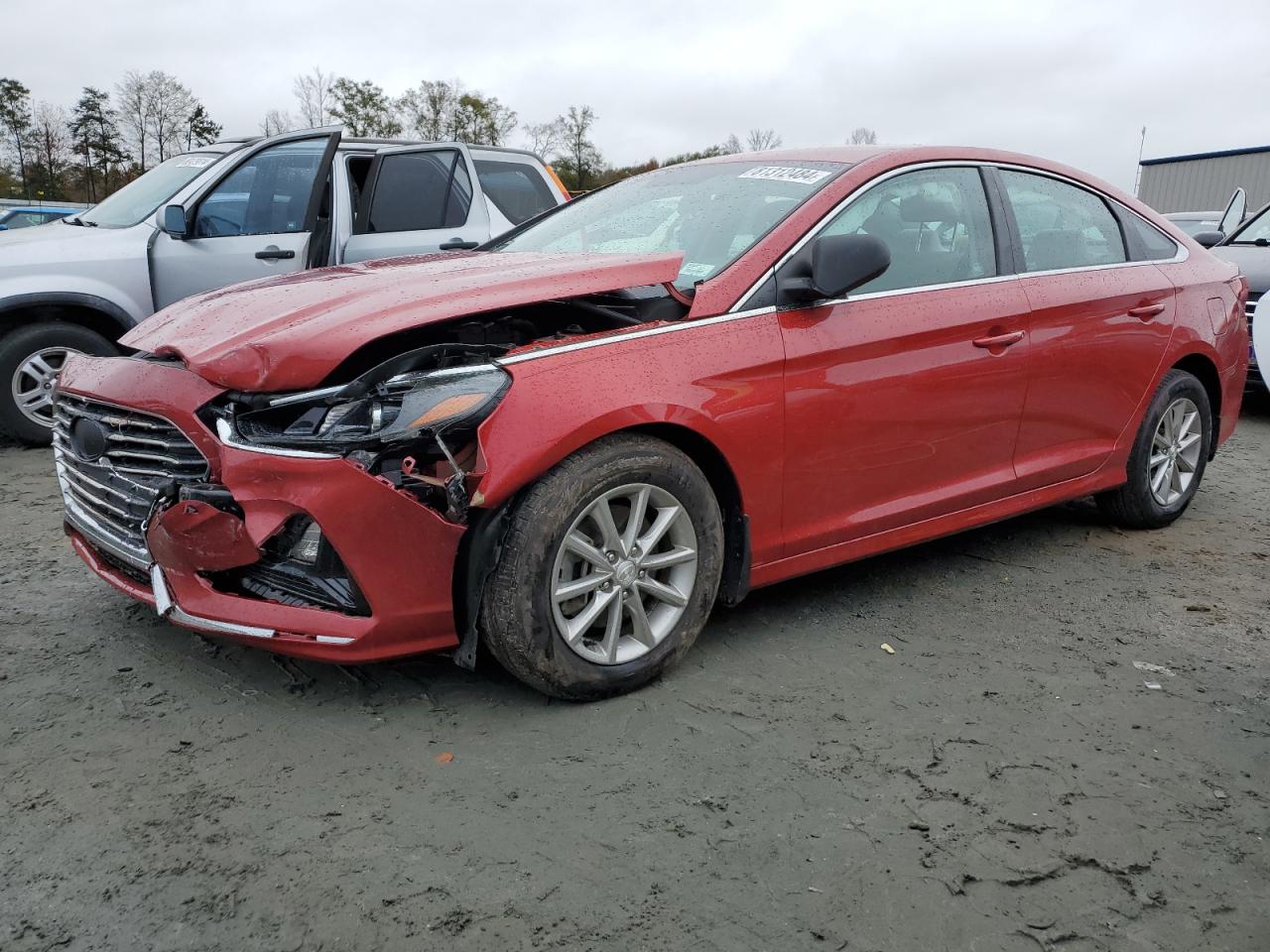 2019 Hyundai Sonata VIN 5NPE24AFXKH819730 — COPART salvage auction photo