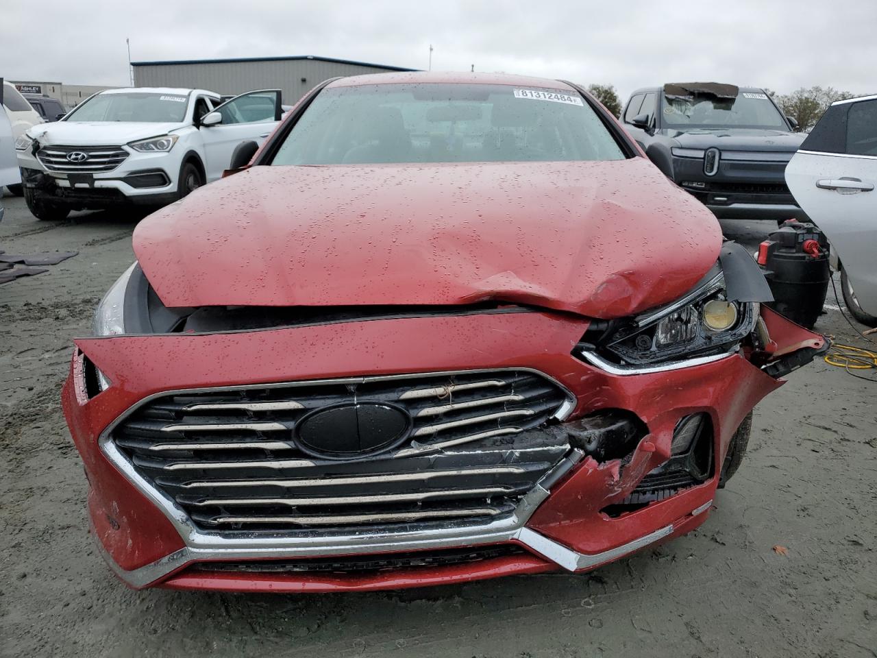 2019 Hyundai Sonata VIN 5NPE24AFXKH819730 COPART salvage auction — Front End, SC - CERT OF TITLE-SALVAGE, sold $1,800 on 2026-07-06 (photo 5)