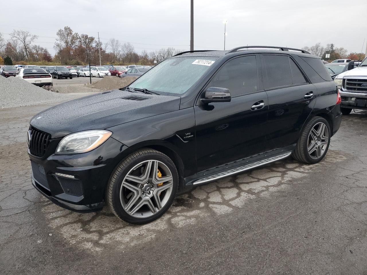 2014 MERCEDES-BENZ M-CLASS VIN 4JGDA7EB5EA349329 — COPART salvage auction photo